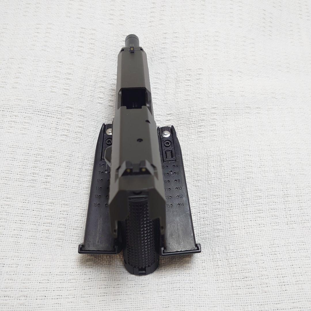 【美品】タナカワークス HK USP ガスブロ エアガン スペアマガジン付