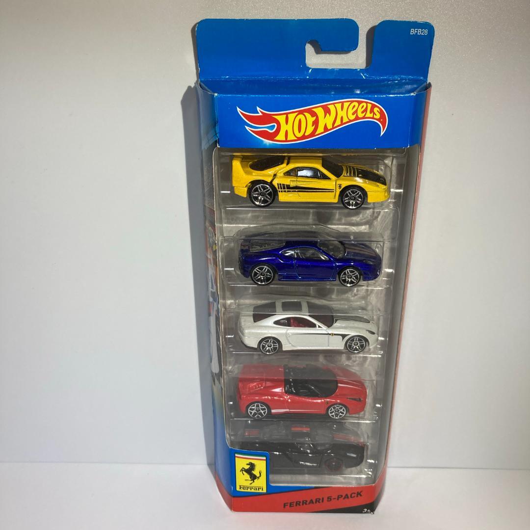 ホットウィール フェラーリ 5PACK 【BFB28】 【T8629】ミニカー