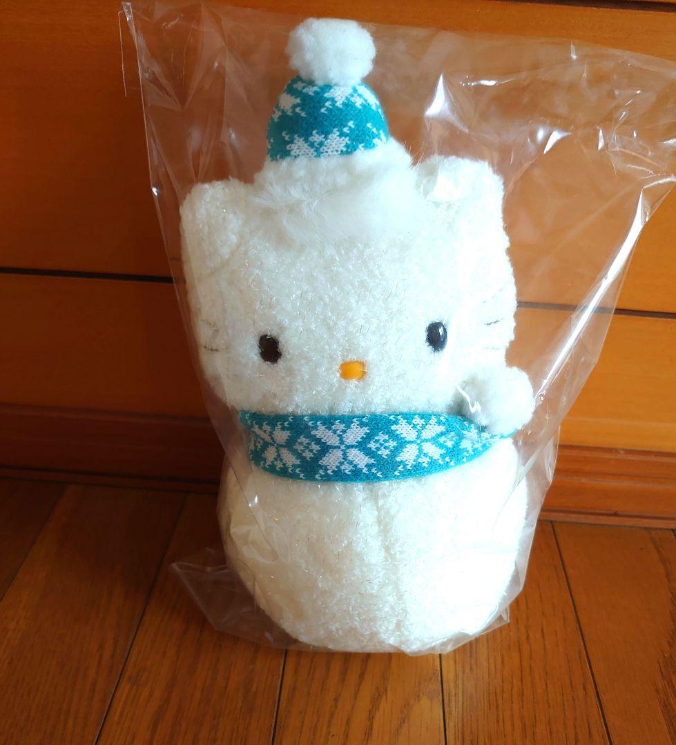 ハローキティ　ダニエル　雪だるま　ぬいぐるみ