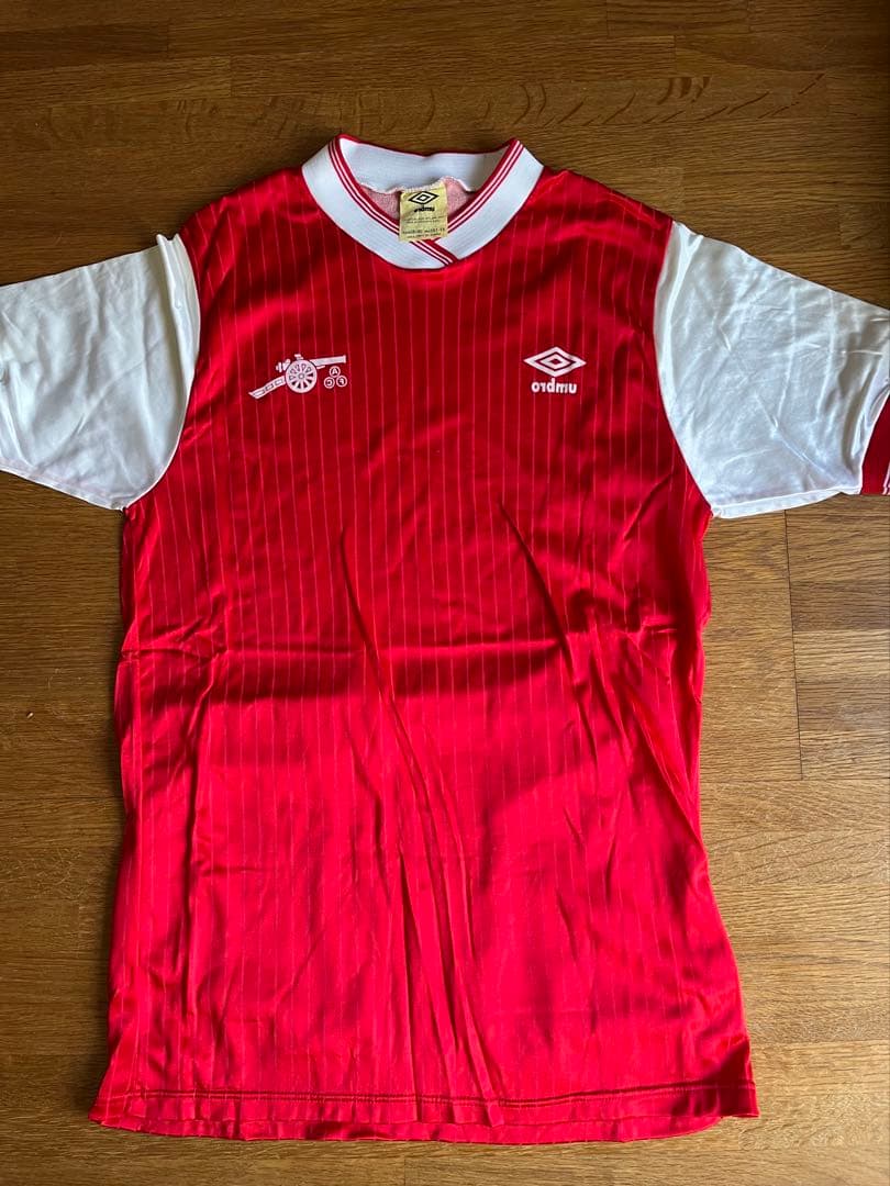 【希少】1980年代 UMBRO製 アーセナル 胸大砲ロゴ