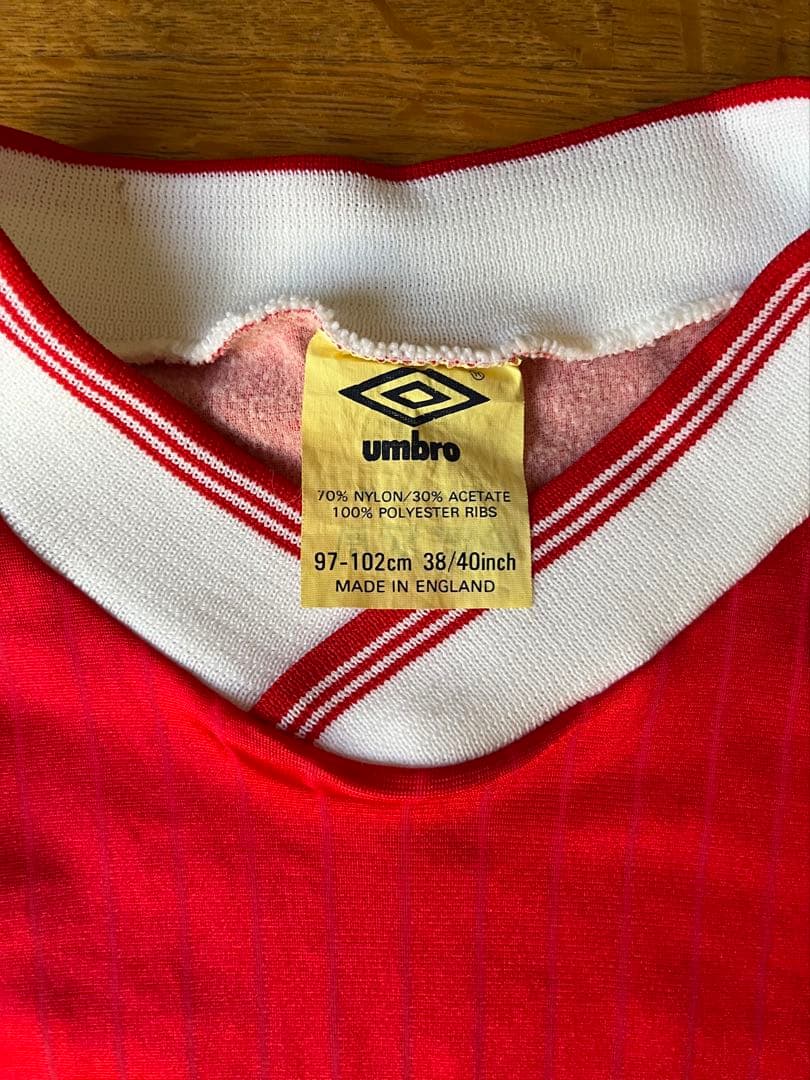 【希少】1980年代 UMBRO製 アーセナル 胸大砲ロゴ