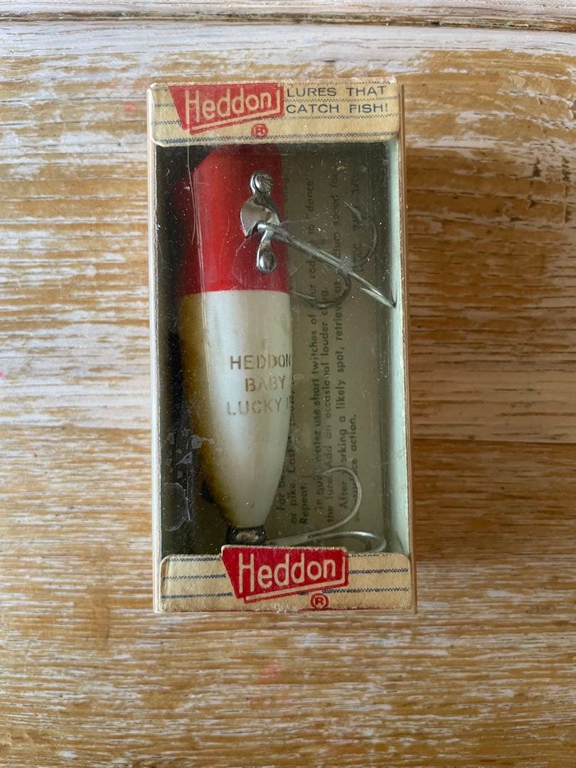 希少 箱入り Heddon Baby Lucky ハードルアー