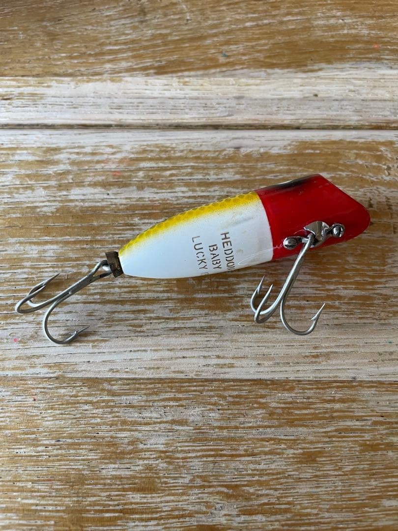 希少 箱入り Heddon Baby Lucky ハードルアー