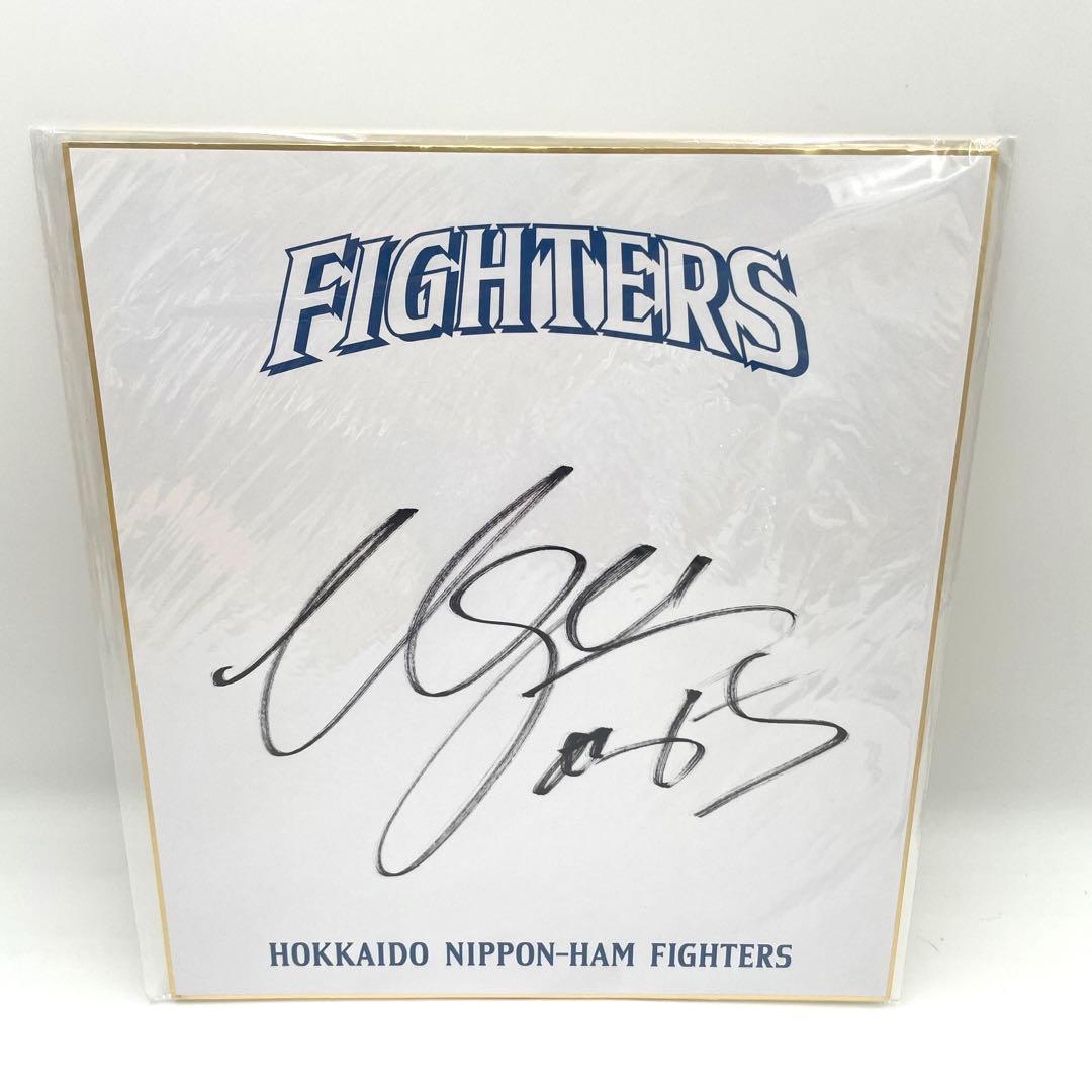北海道日本ハムファイターズ サイン入り色紙　6枚セット