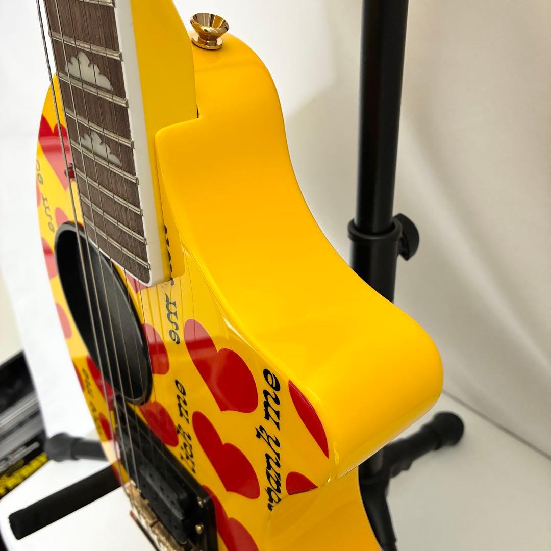 【極美品】FERNANDES ZO-3 hide YELLOW HEART
