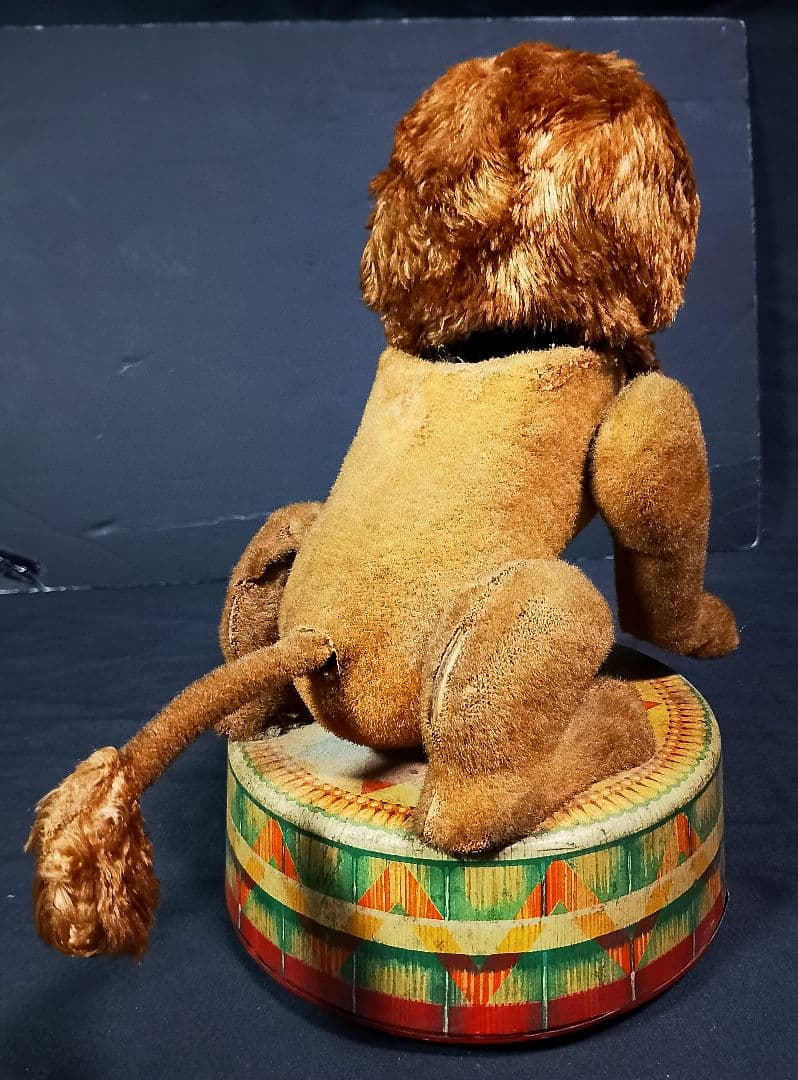 ★希少品 1950年 岩谷製作所 ブリキ サーカス ライオン 昭和レトロ 玩具