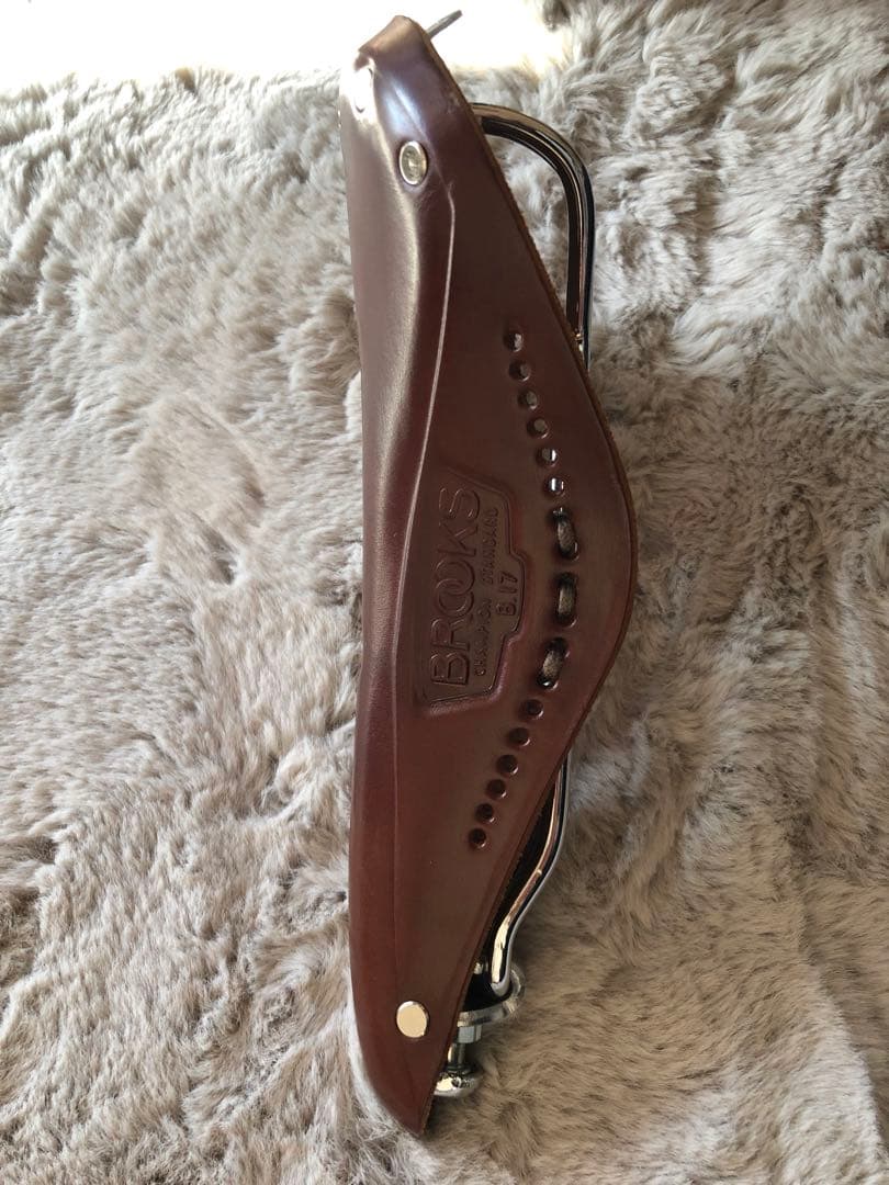 BROOKS B17 ブラウンレザーサドル