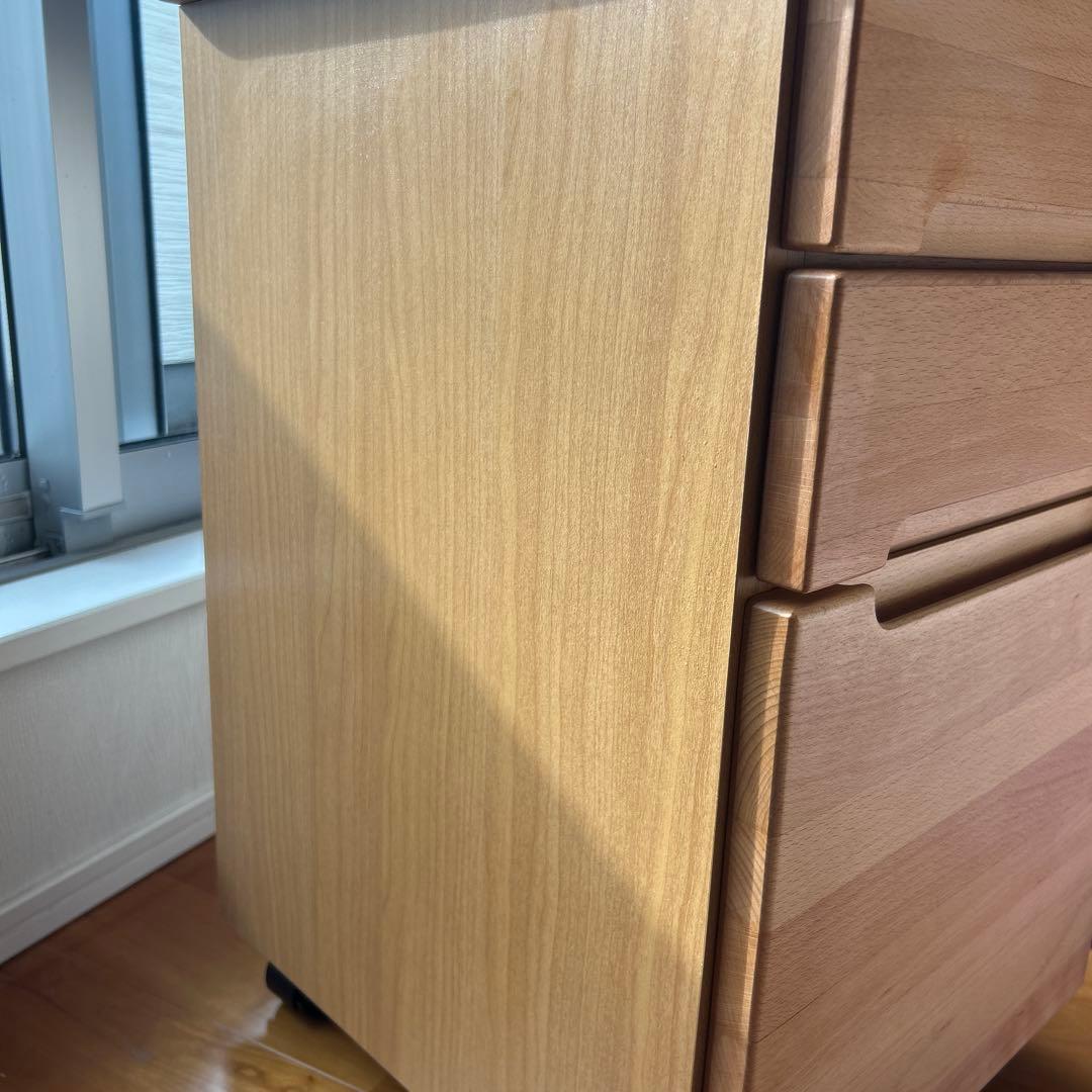 廃盤 FLEUR WAGON フルール 40 デスク ワゴン ISSEIKI