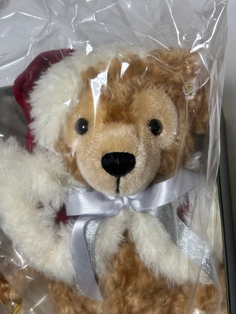 【新品】ダッフィー　サンタ　ぬいぐるみ ダッフルバッグ付き　クリスマス　限定