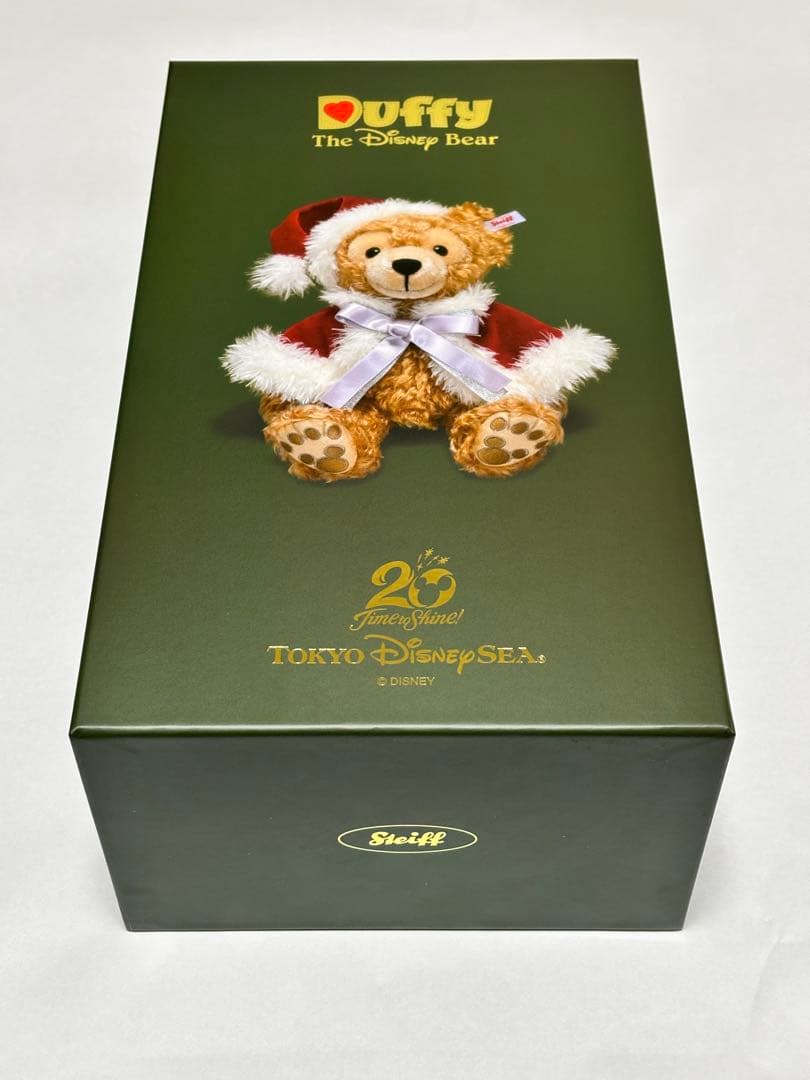 【新品】ダッフィー　サンタ　ぬいぐるみ ダッフルバッグ付き　クリスマス　限定