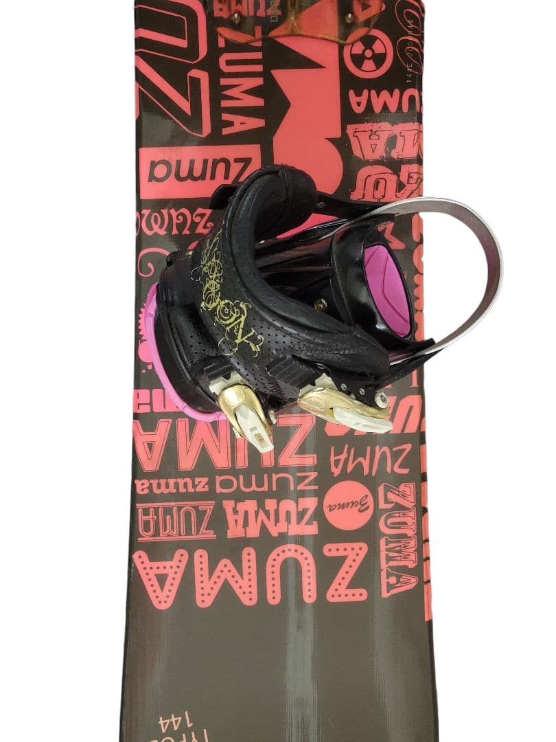 ZUMA TYPOS 144 スノーボード ビンディング付 SPOON Mサイズ