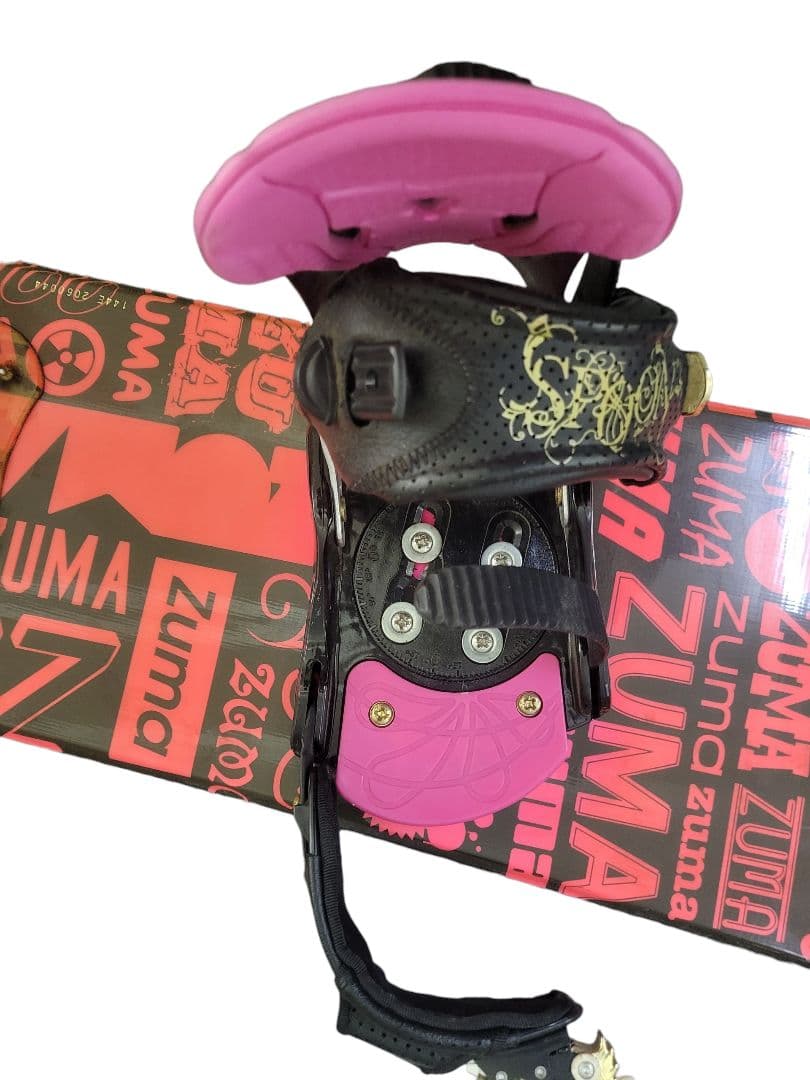 ZUMA TYPOS 144 スノーボード ビンディング付 SPOON Mサイズ