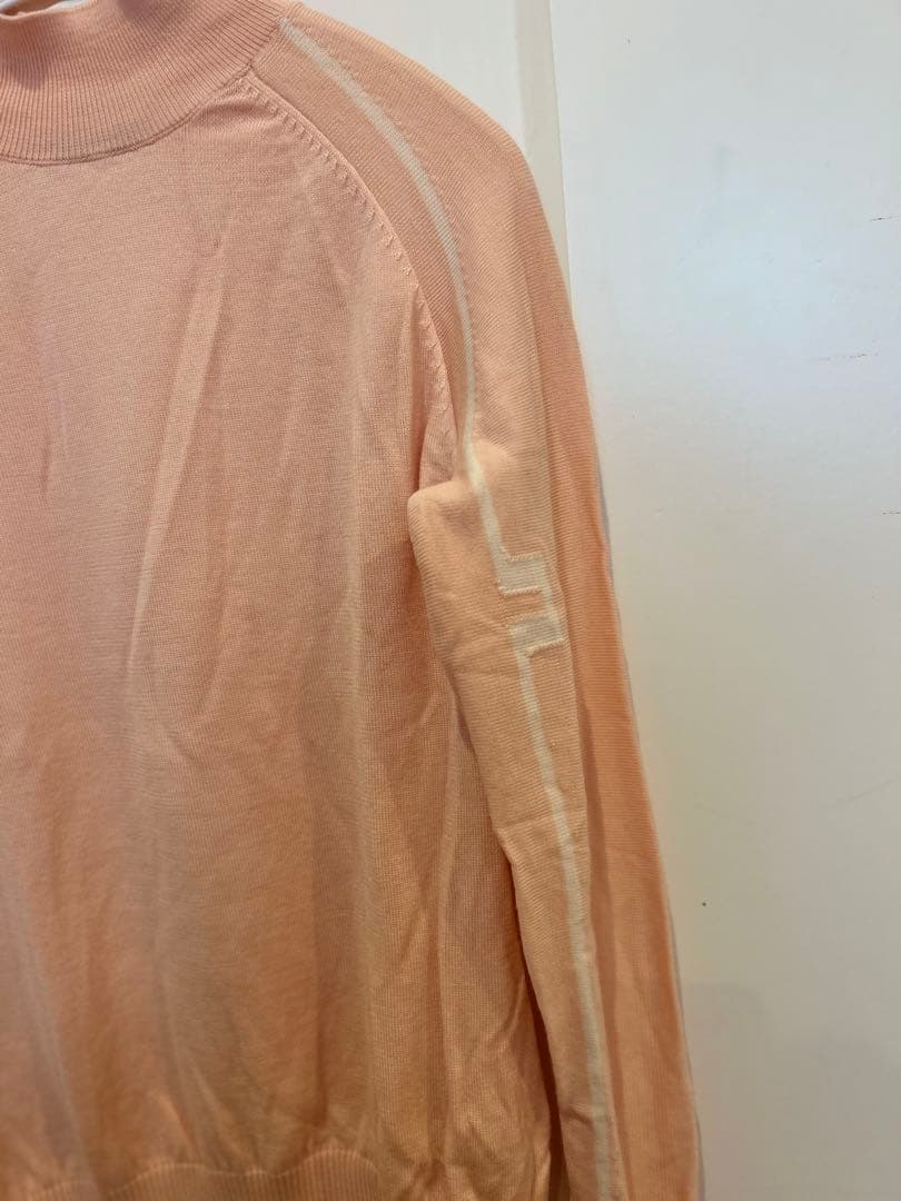 リンドバーグ上下ゴルフ2着セット　セーターとスカートピンクM上品可愛い暖かいお得