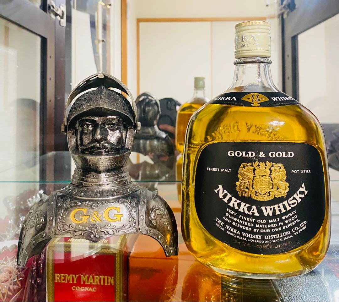 ウイスキー NIKKA WHISKY GOLD & GOLD 760ml.