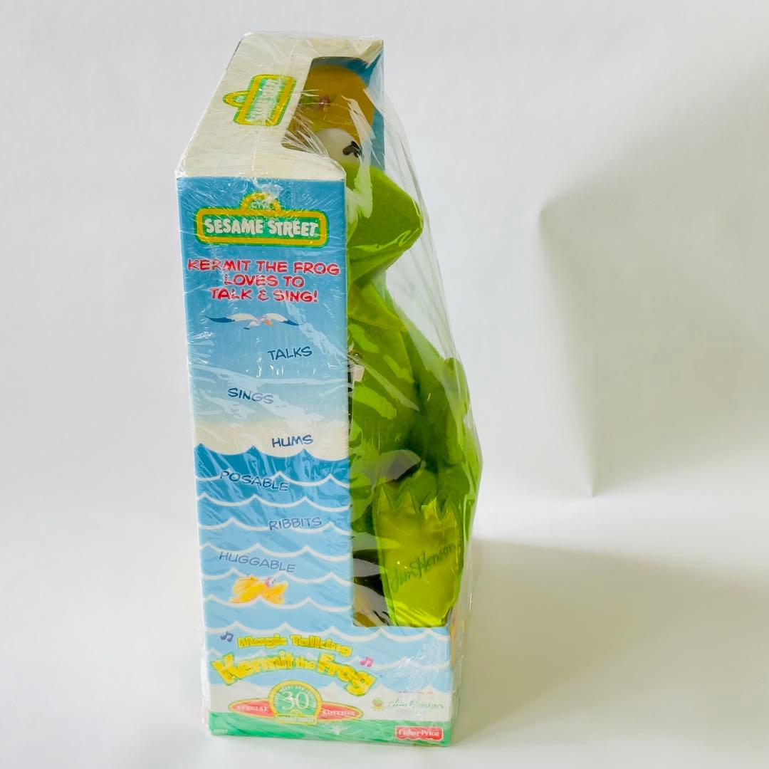 【未開封、新品】　ジム・ヘンソン おしゃべりカーミット ぬいぐるみ