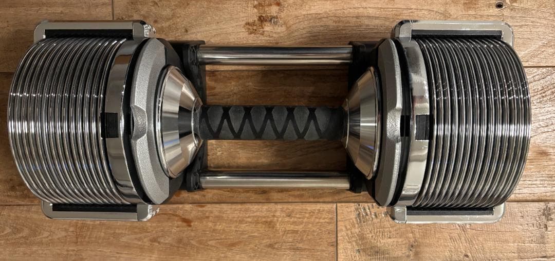 ライシン メタルダンベル 1kg刻み 32kg 可変式 ダンベル 【1個】 02