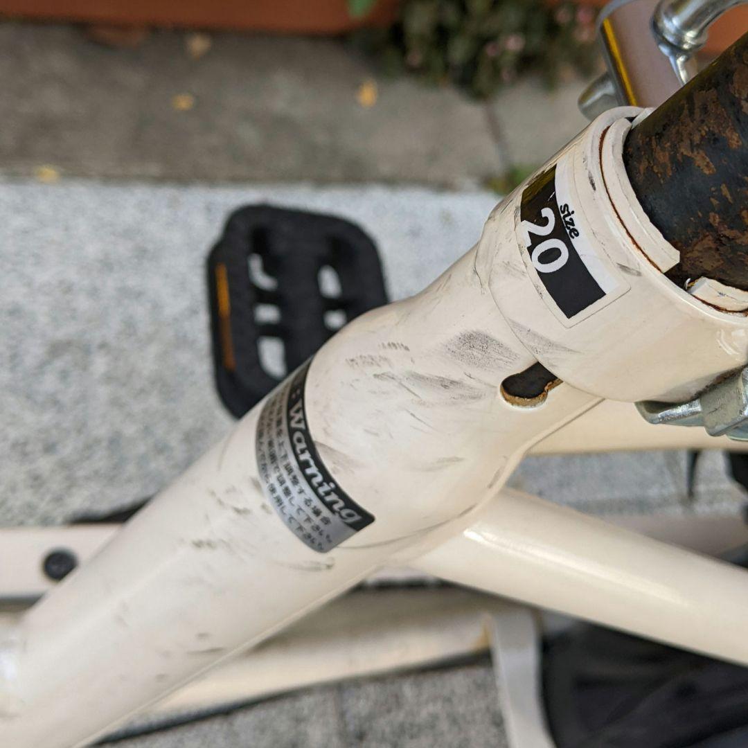 asahi 非電動自転車 20インチ チャイルドシート付き