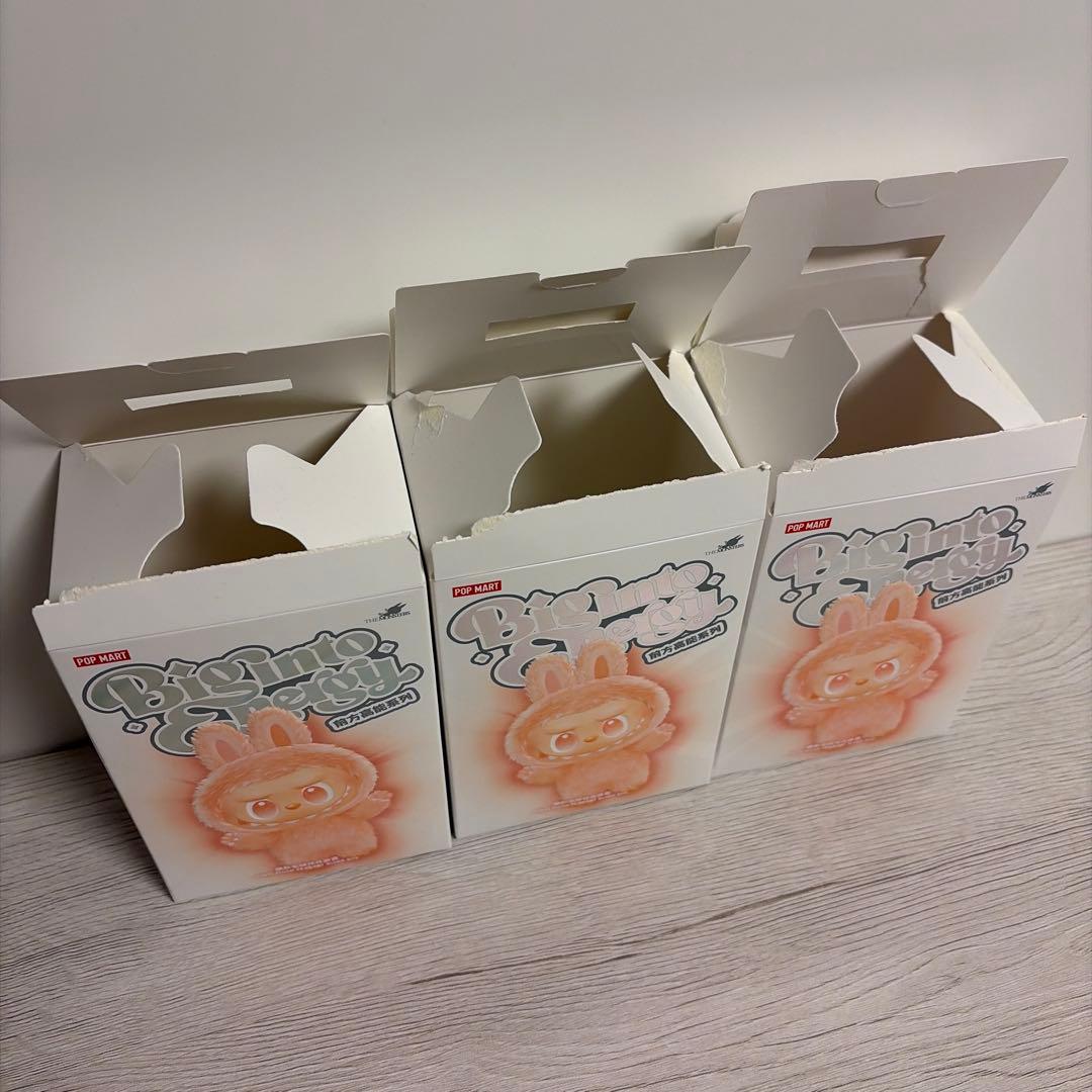 【正規品3個セット】LABUBU ラブブ Big intoEnergy LOVE