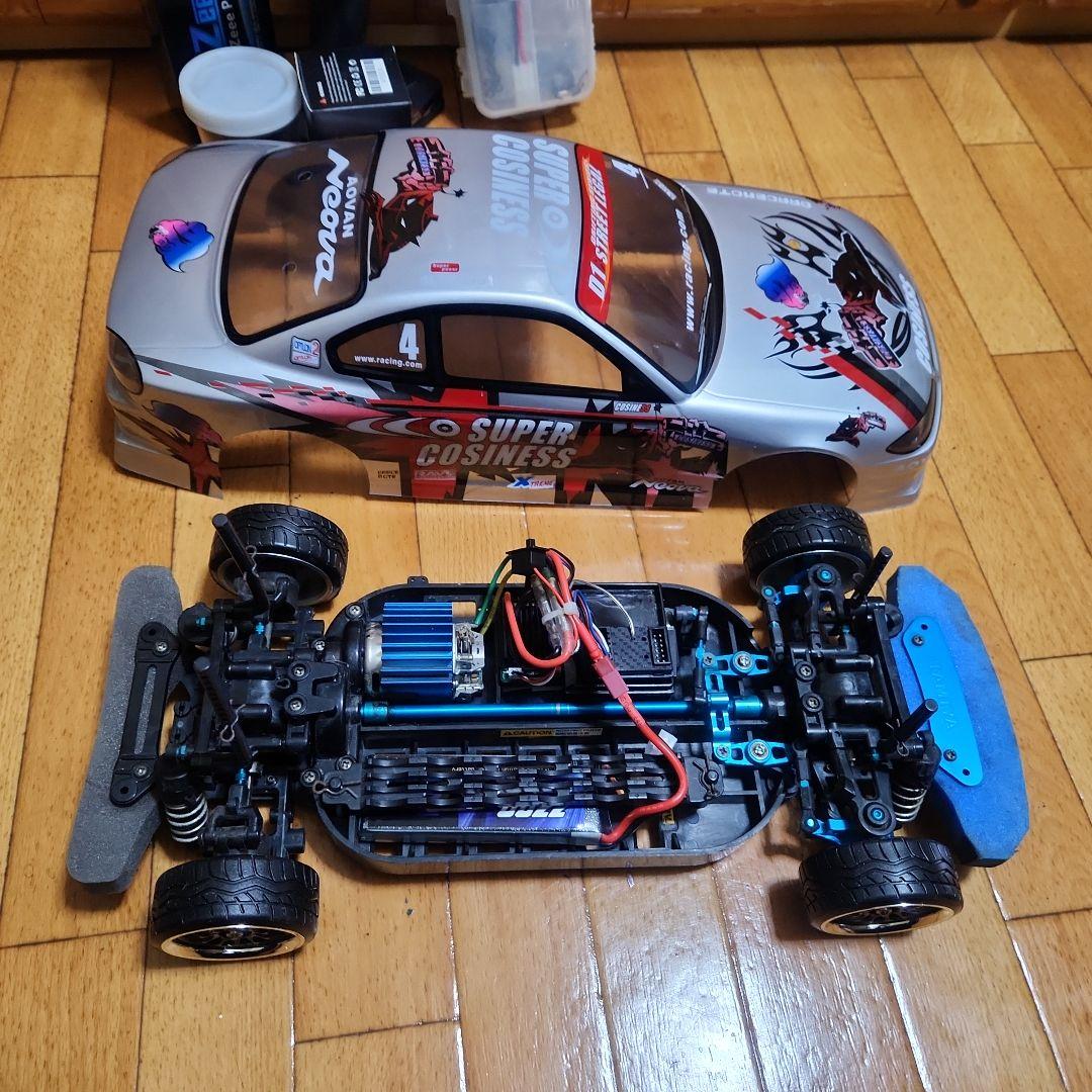 ■専用■　　タミヤ ドリフト ラジコン フルセット　TT01 シルビア　ボディ
