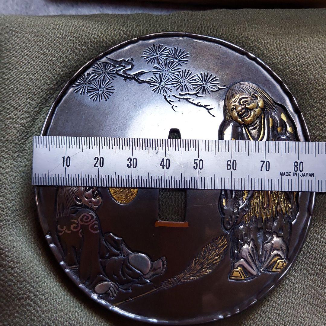 鍔　日本刀　小道具