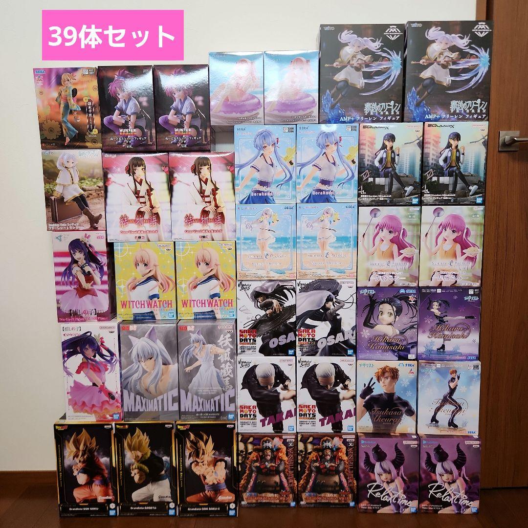 【新品・未開封】美少女フィギュア　プライズフィギュア　まとめ売り　39体セット