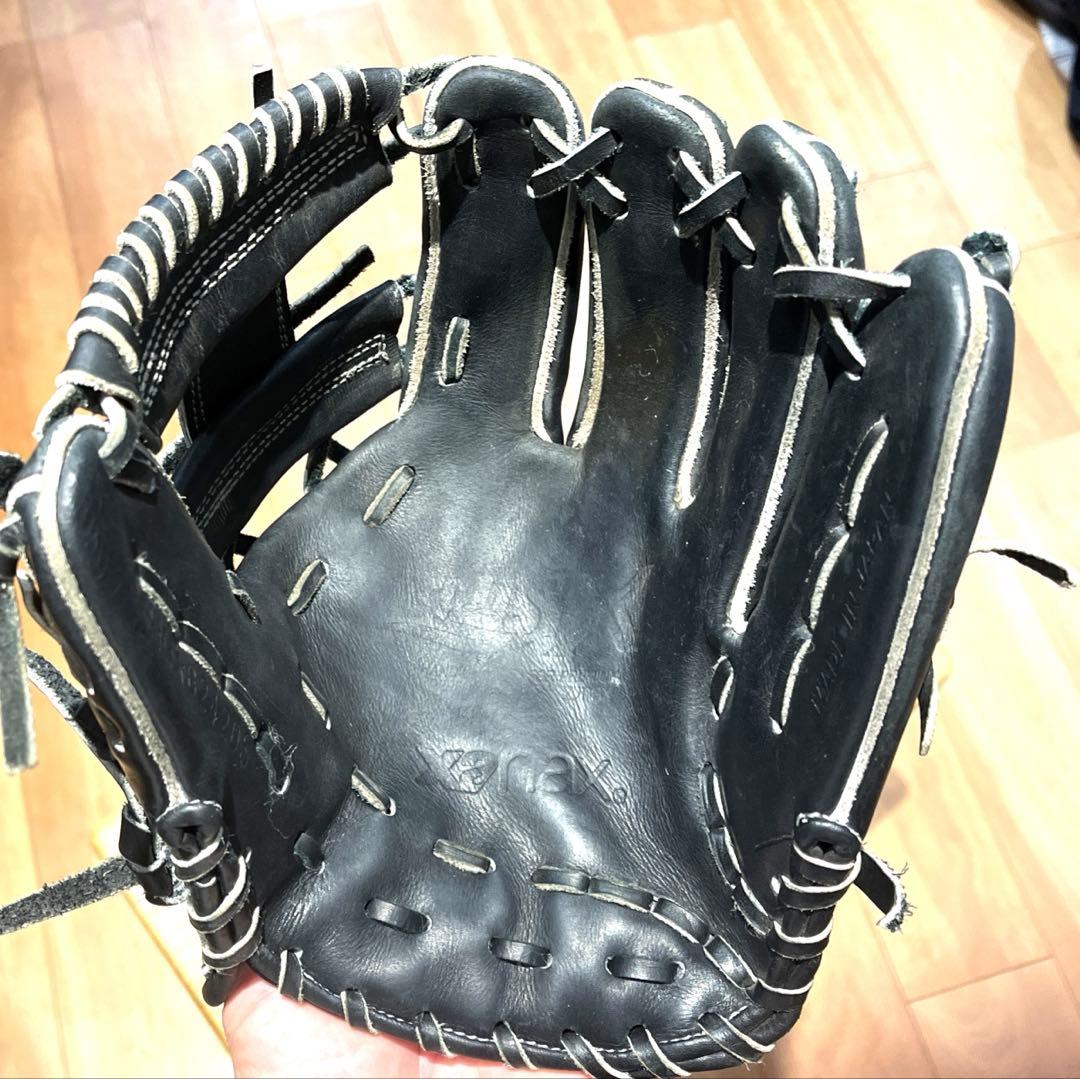【美品】Xanax 硬式グローブ　内野手用