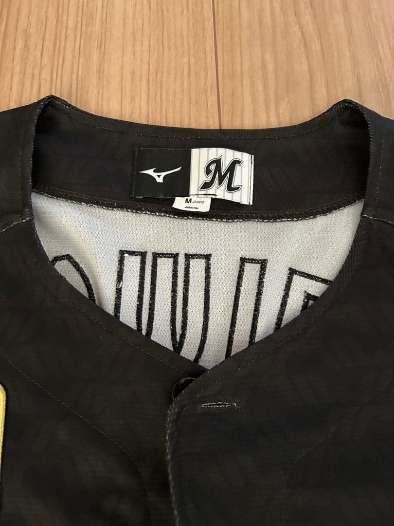 藤原恭大　サイン入り　ブラックサマーユニフォーム　Mサイズ