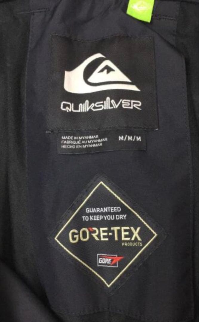 Quiksilver GORE-TEX スノーボードパンツ＋GORE-TEX手袋