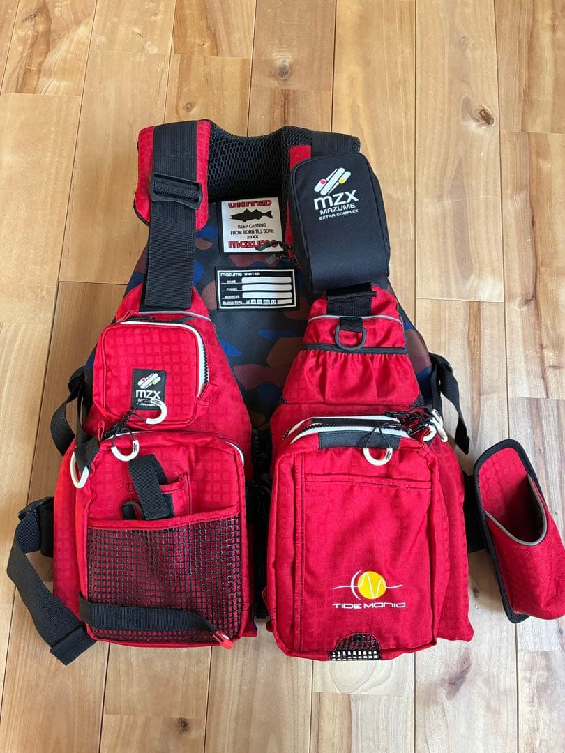 mazume tide mania ライフジャケット　ゲームベスト