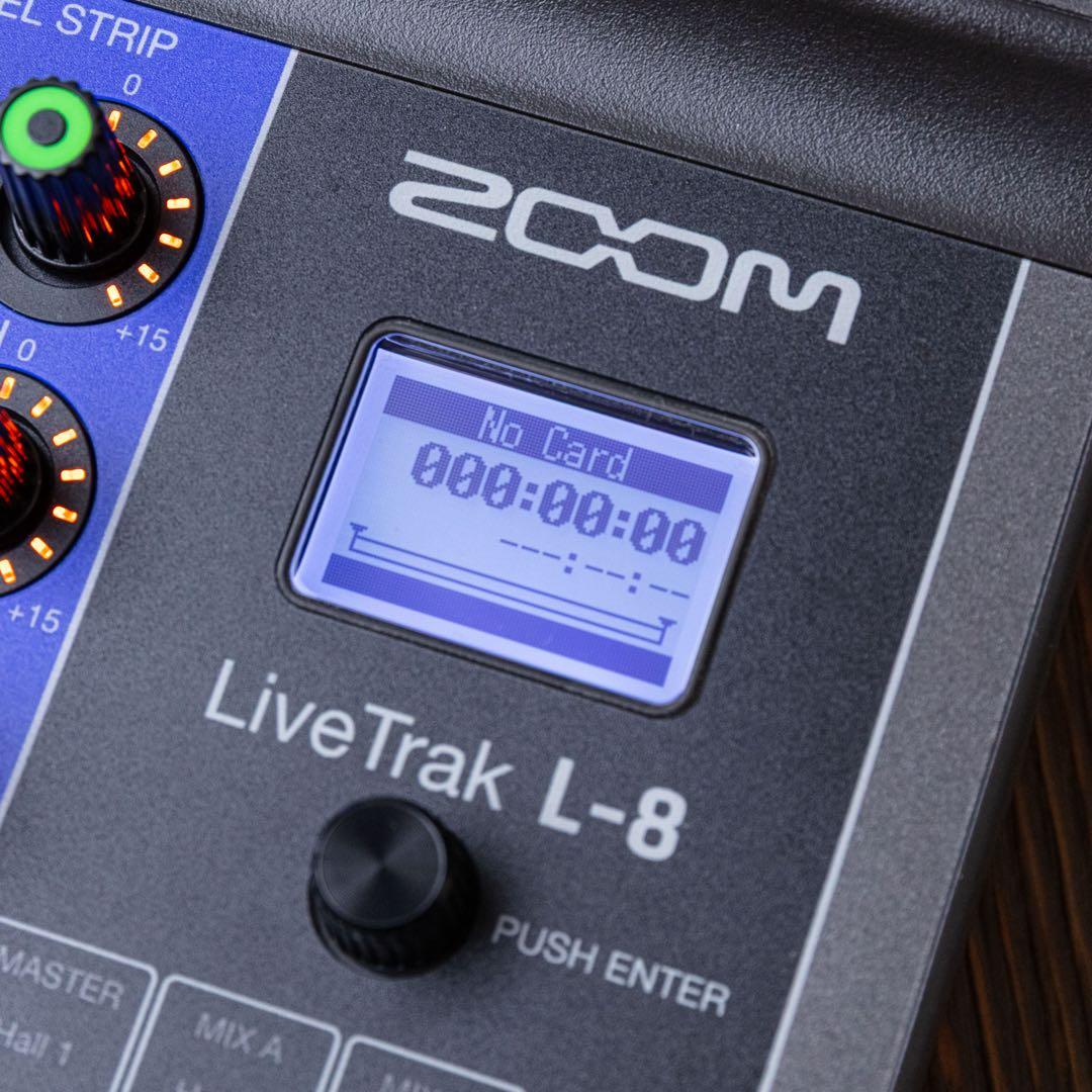 ZOOM LiveTrak L-8 8chミキサー/レコーダー 美品