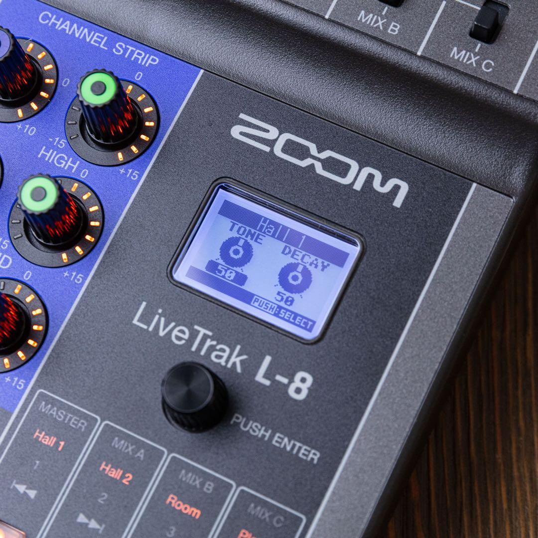 ZOOM LiveTrak L-8 8chミキサー/レコーダー 美品