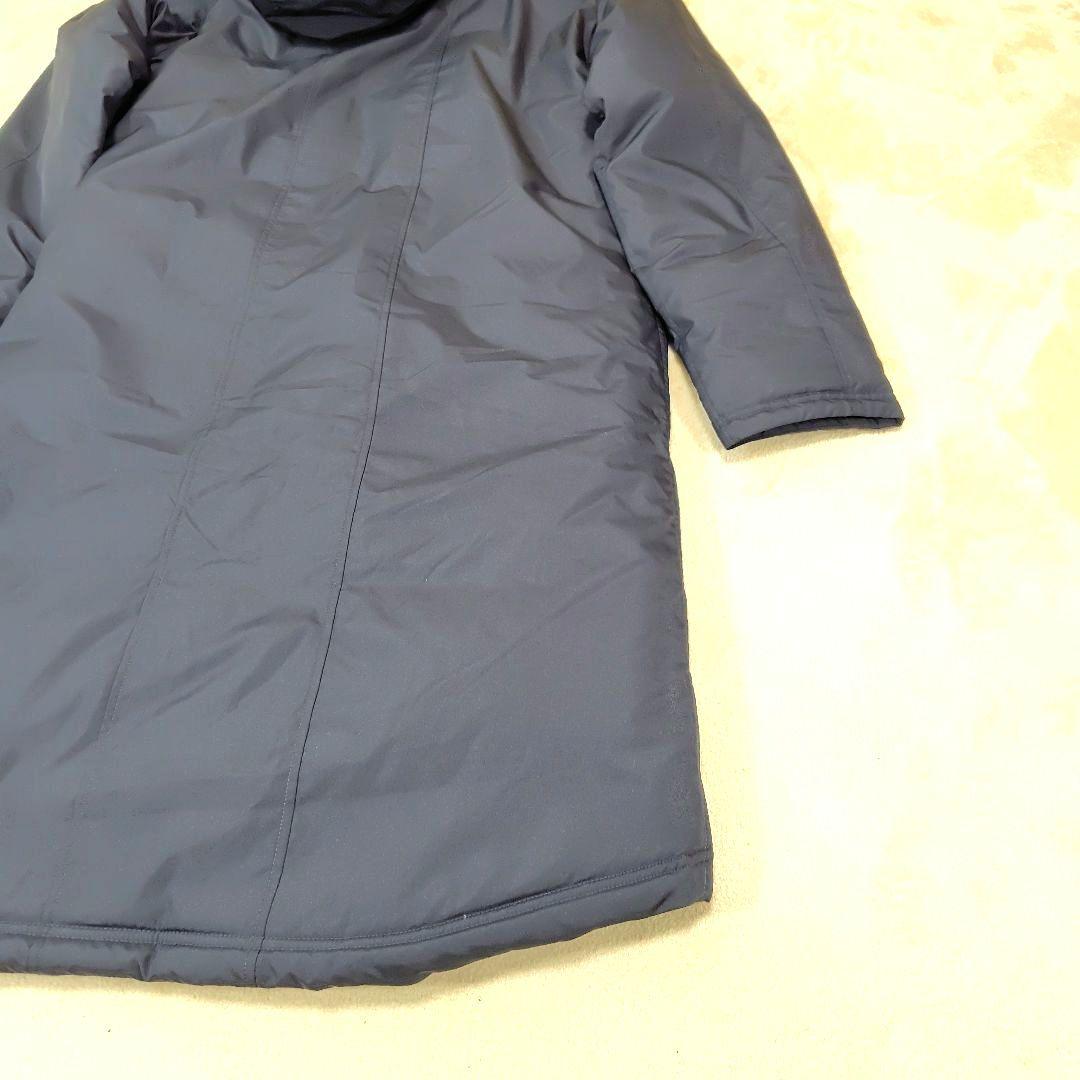 新品未使用 アンダーアーマー ロングコート ベンチコート サッカー L ブラック