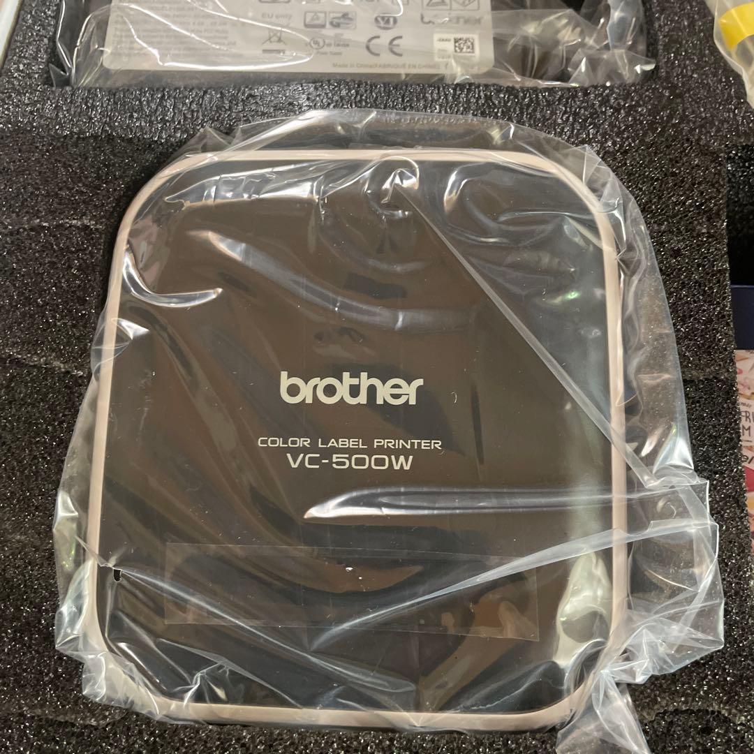 brother ラベルプリンター　VC-500W 未使用に近い