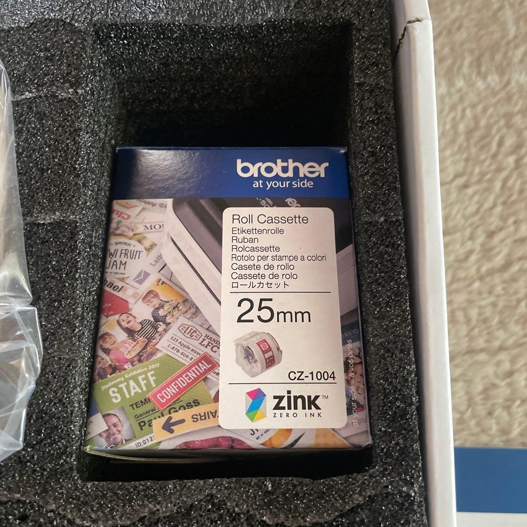 brother ラベルプリンター　VC-500W 未使用に近い