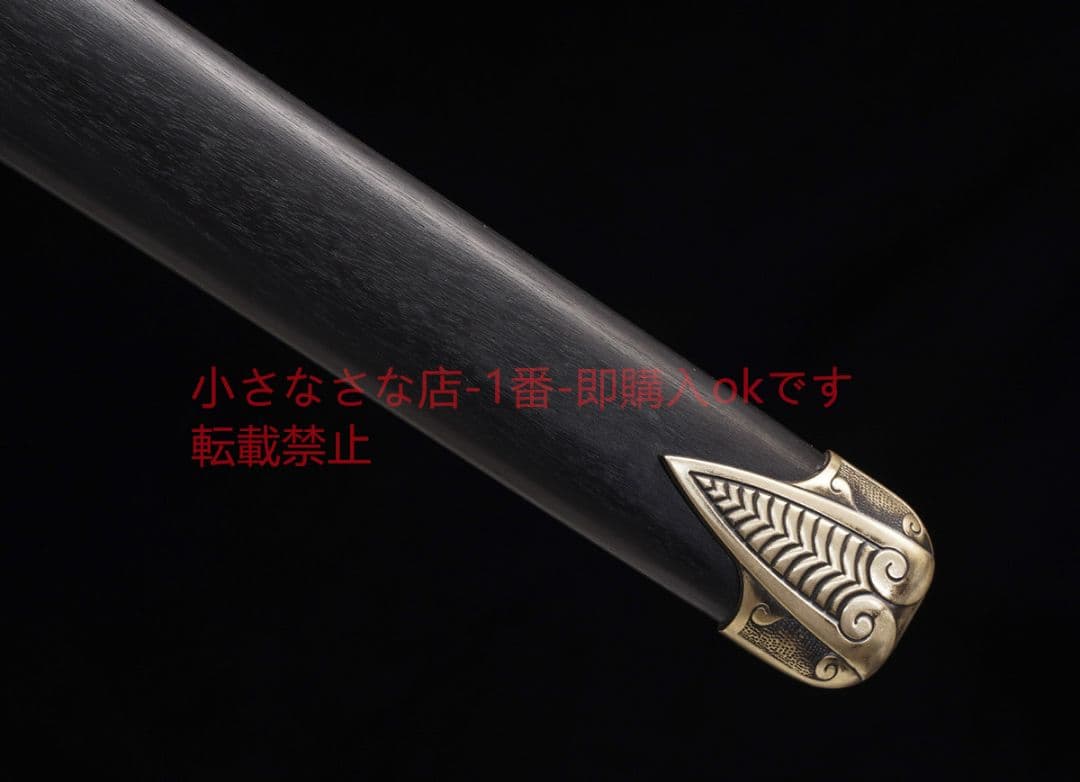 唐横刀百錬文紋鋼 古兵器 武具 刀装具 日本刀 模造刀 居合刀