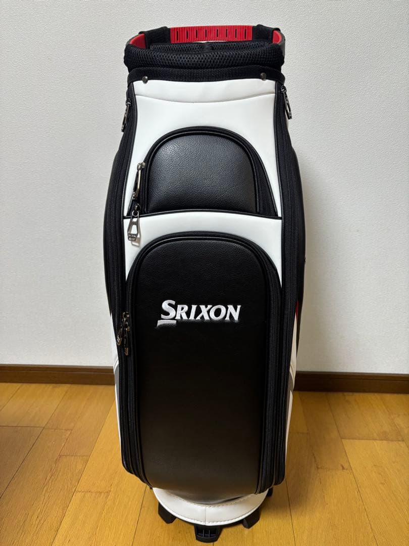 Srixon キャディバッグ ホワイト/ブラック