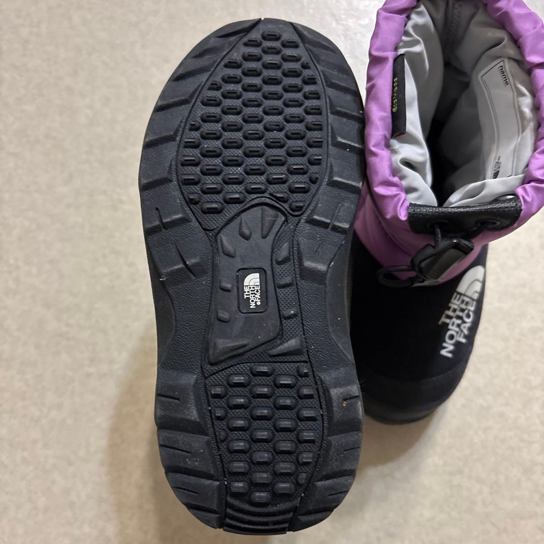 THE NORTH FACE 子ども用ウィンターブーツ 紫　20センチ