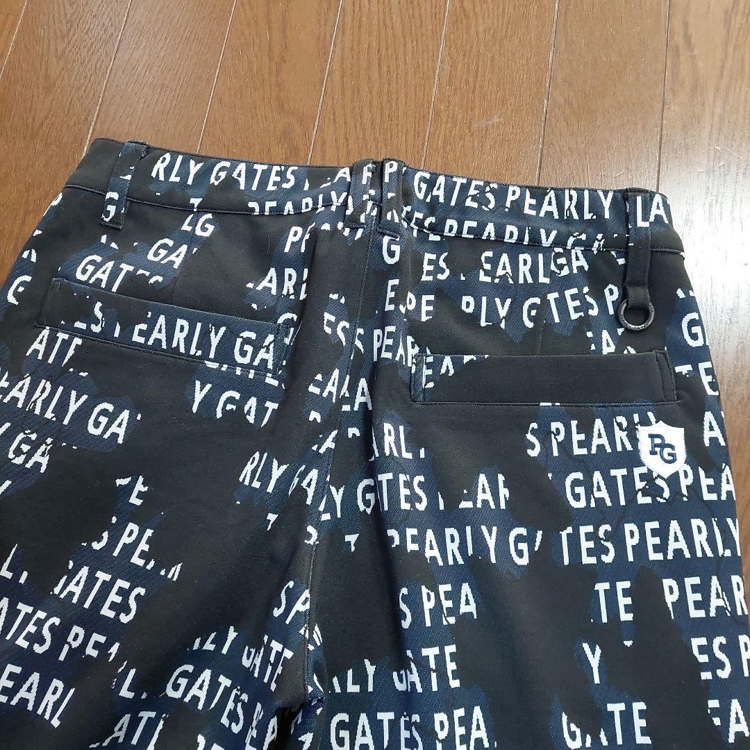 PEARLY GATES ロゴプリントパンツサイズ4です。