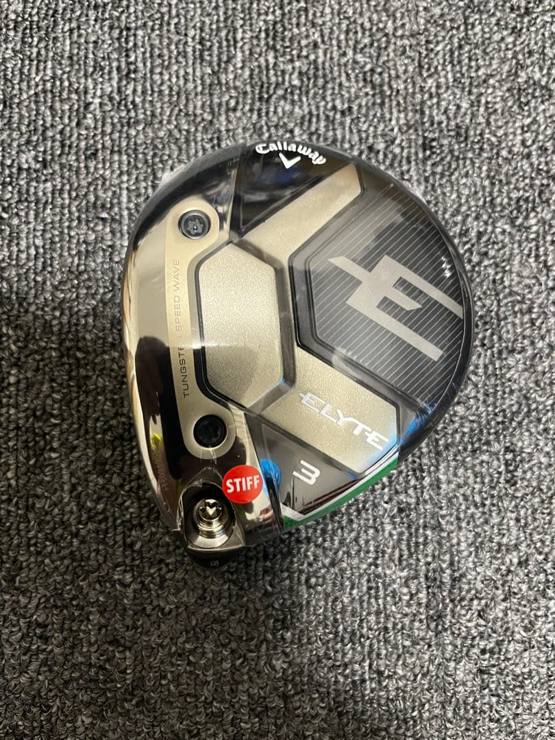 （新品）callaway エリート　3W 15度 ヘッドのみ　レフティ