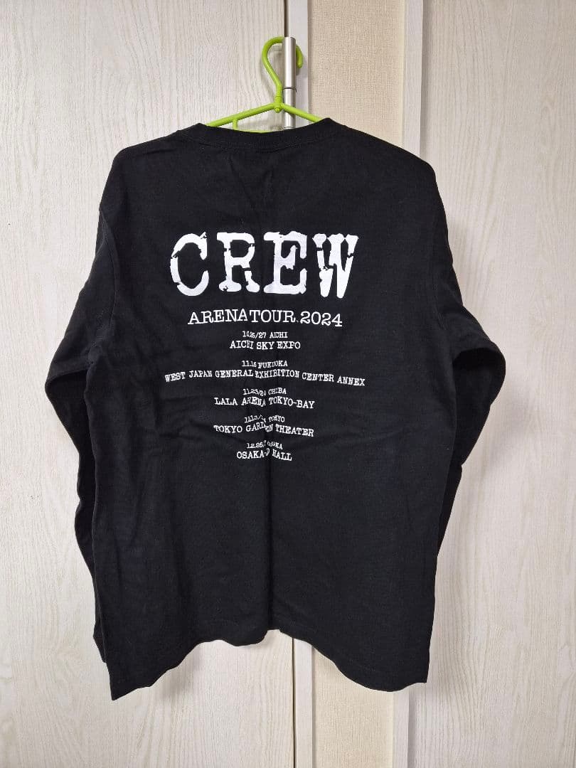 激レア優里 非売品！ARENA TOUR 2024 クルーネック長袖Tシャツ L