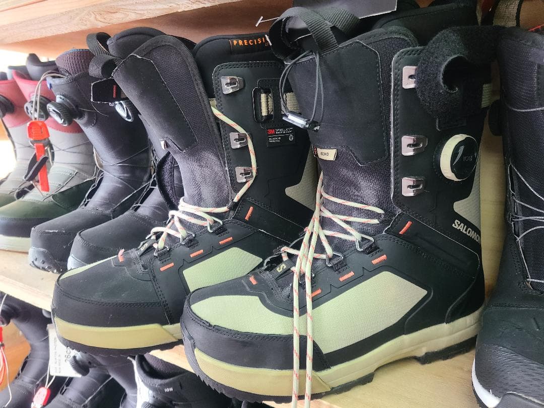 スノーボード 27 SALOMON ECHO LACE SJ BOA 2024