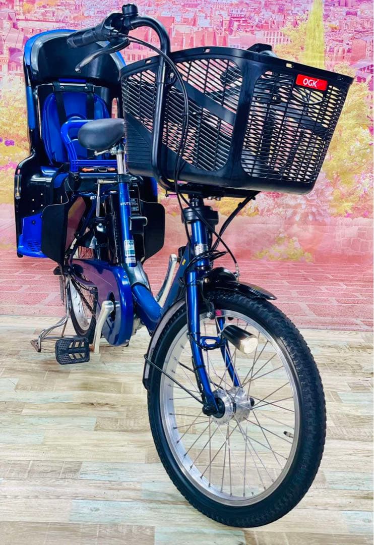 K2409 電動自転車パナソニック子供乗せ 20インチ 送料無料