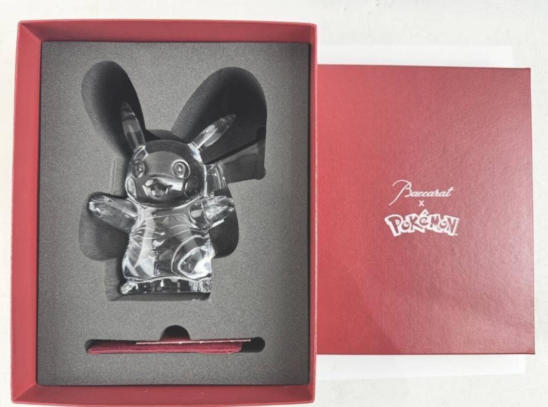 バカラ ピカチュウ ポケモンコレクション クリスタルガラス フィギュリン