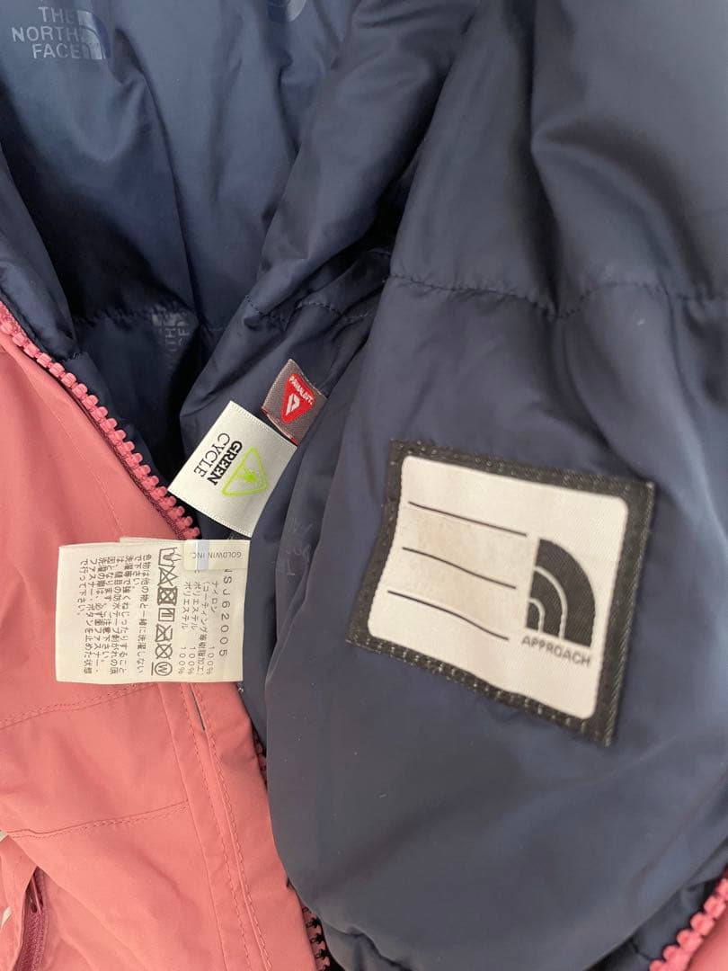 ノースフェイス 子供用スキーウェア グローブ セット