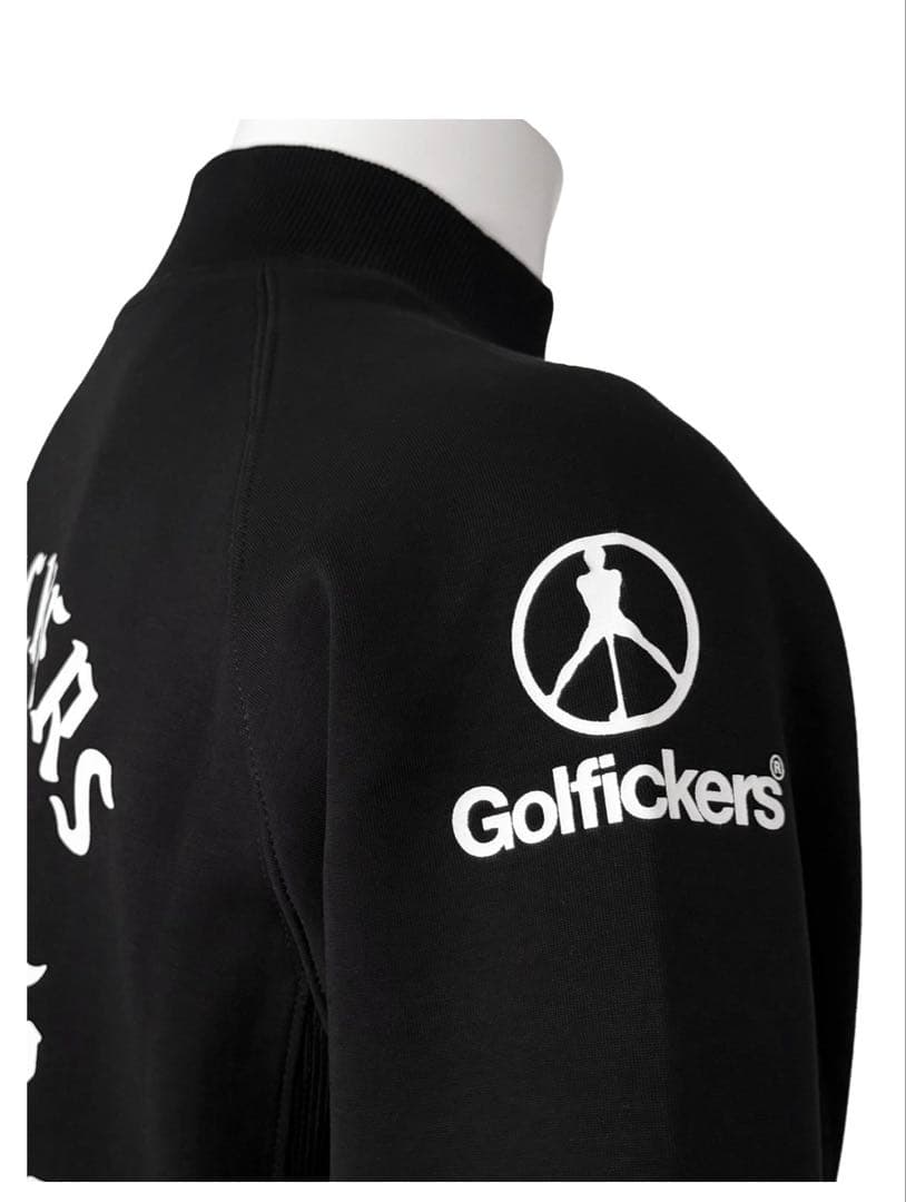 Golfickers Mock Neck -Black-Lサイズ
