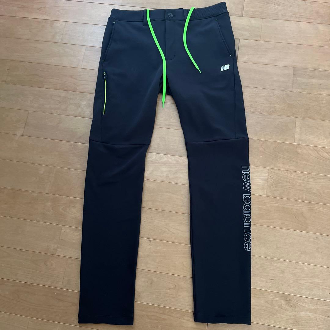 New Balance 黒ゴルフウェア　セットアップメンズ