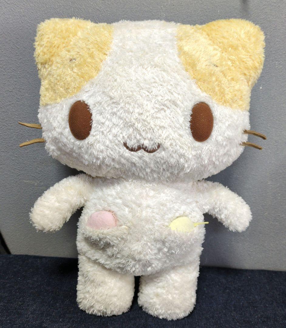 レア★マシュマロみたいなふわふわにゃんこ　★ぬいぐるみ★サンリオ★レトロ