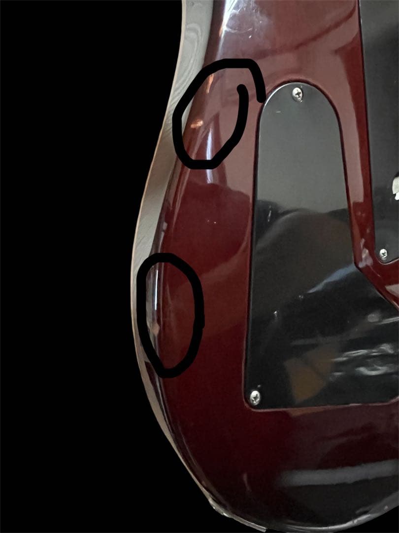 ギター PRS custom24 Floyd 10Top Fire Red Burst