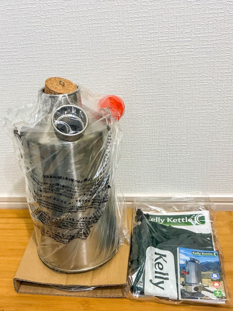 ケリーケトル一式(トレッカーケトル スモールクックセット ポットサポート)