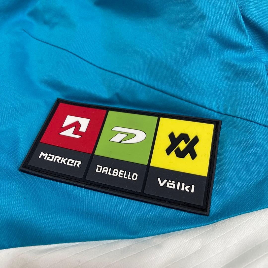 【極美品】デサントdescentスキーウェア S.I.Oスキー Mメンズ白青